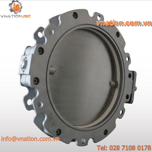 butterfly valve / flow-control / for the food industry