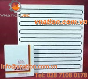 flat heating element / ceramic fiber