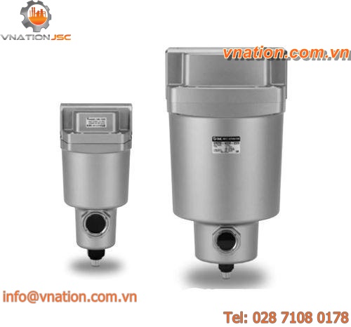 air separator / for compressed air / for water / for compressors
