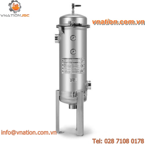liquid filter / bag / high-efficiency / high-flow
