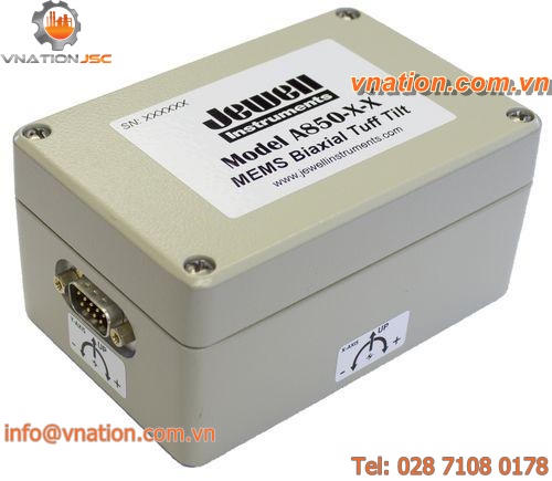 1-axis tiltmeter / 2-axis / MEMS