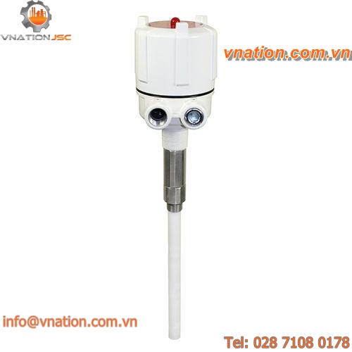 capacitive level sensor / for liquids / for solids and liquids / for slurry
