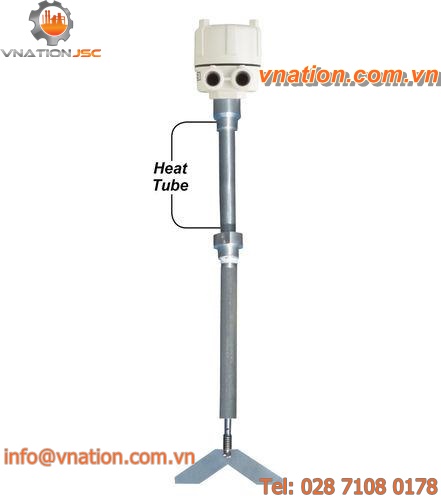 heat protective extension for rotary paddle level switch