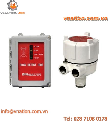 microwave flow switch / for bulk materials / in-line / for the food industry