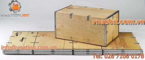 plywood crate / transport / folding