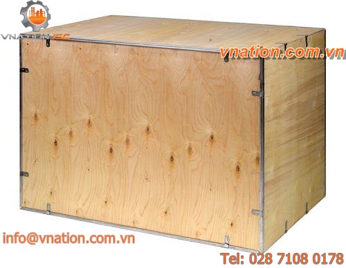 plywood crate / for export / folding