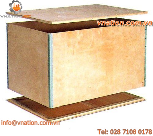 plywood crate / for export / reusable