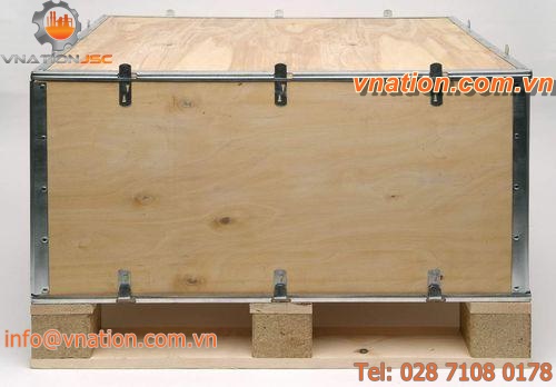 plywood pallet box / for export / reusable / folding