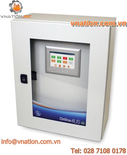 condition monitoring system for machines / vibration / modular / continuous