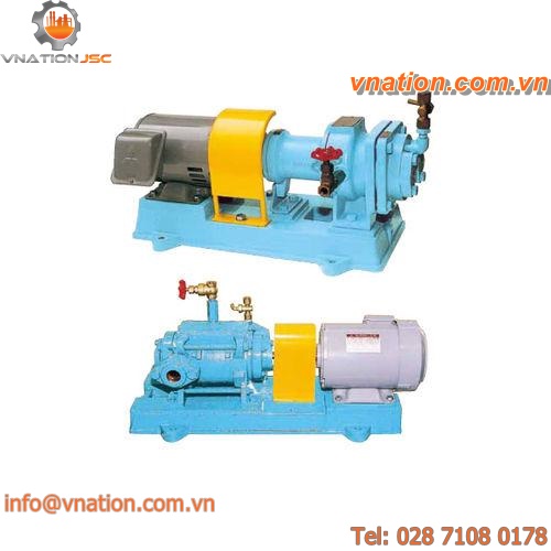 liquid ring vacuum pump / lubricated / single-stage / industrial