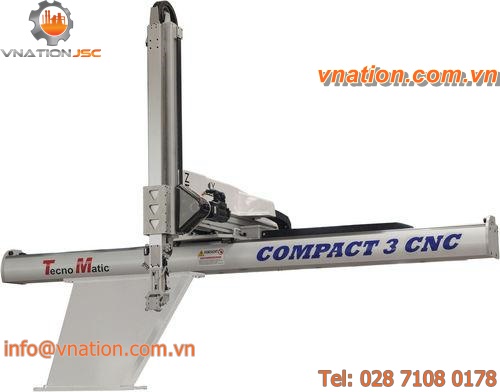 cartesian robot / 3-axis / compact / for injection molding machines