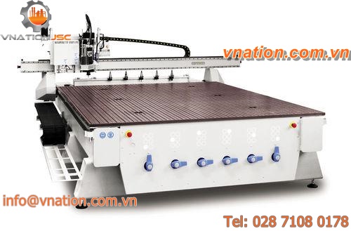 CNC router / 3-axis / multi-spindle / with tool changer