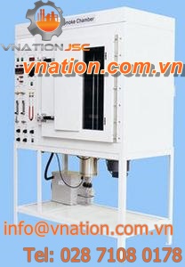 fume extraction cabinet / free-standing / metal