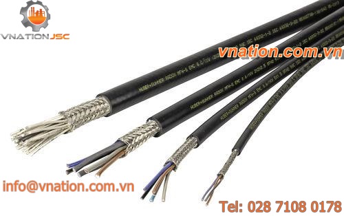data transmission cable / robust / flexible / for offshore applications
