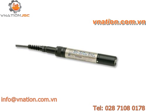 dissolved oxygen probe / for water quality / optical / rugged