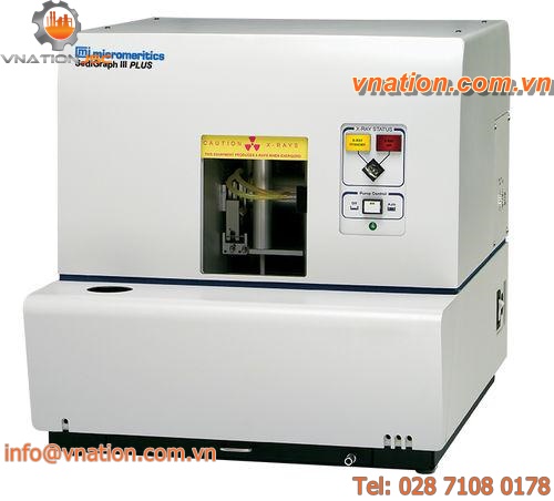 particle size analysis analyzer / benchtop / automatic / X-ray