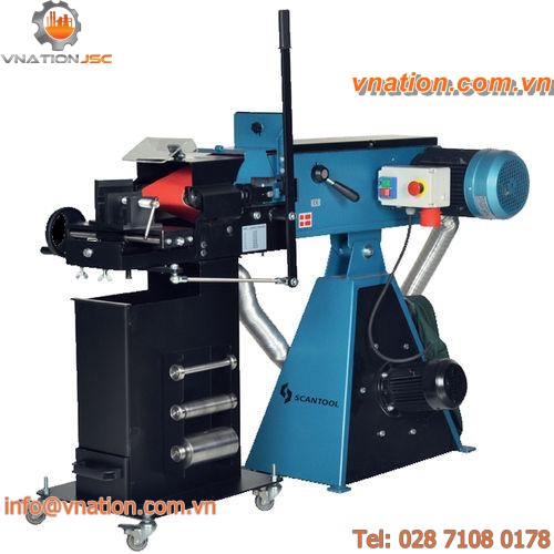 grinding notching machine / electric / tube / with abrasive belt