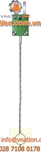 thermocouple temperature probe / with thermocouple output / self-adhesive