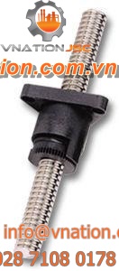 custom lead screw / anti-backlash / stainless steel