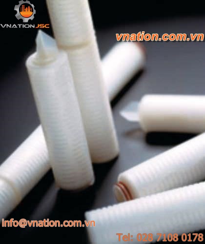 liquid filter cartridge / sterilization / polypropylene