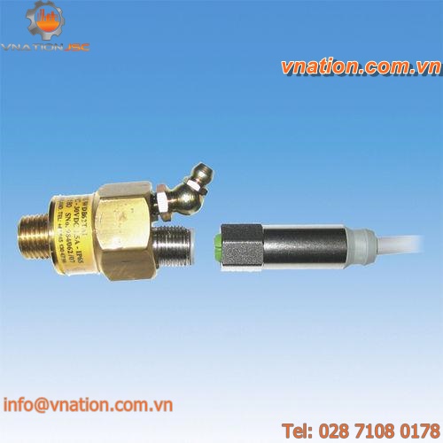 NTC temperature sensor / screw-in / for bearings