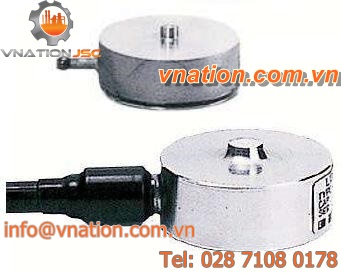 compression load cell / button type / planar beam