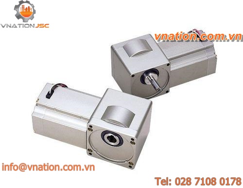 single-phase electric gearmotor / right-angle / hypoid / bevel