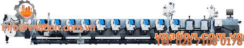 cold foil printing press / flexographic / multi-color / for labels