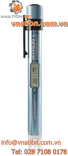 pen type conductivity, TDS, salinity, temperature meter