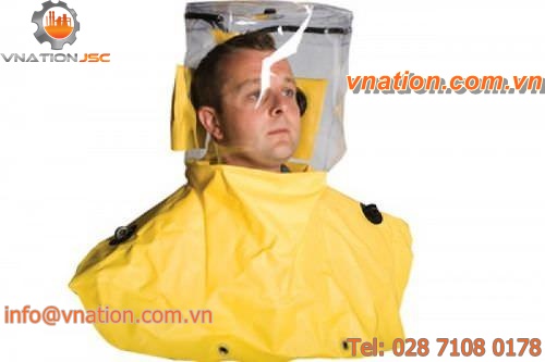 chemical protection hood / PVC