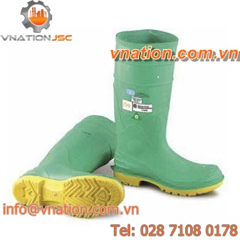 construction safety boot / chemical protection / fire-retardant / in plastic