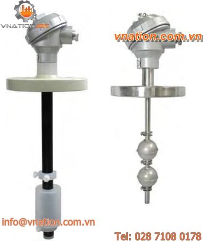 magnetic float level switch / for liquids / flange / explosion-proof