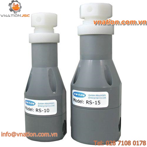 diaphragm relief valve / for liquids