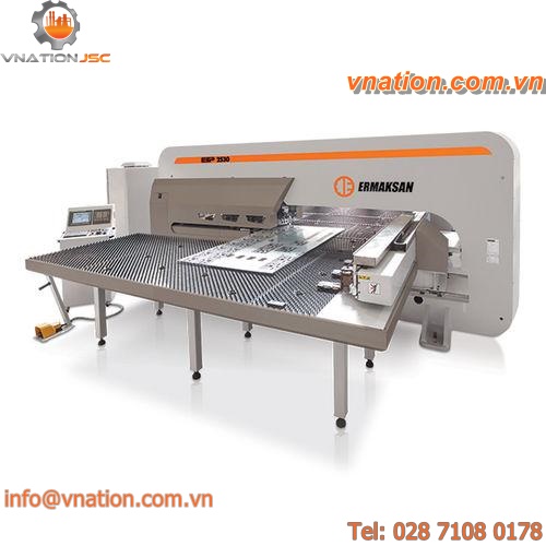 hydraulic punching press / CNC / for metal sheets