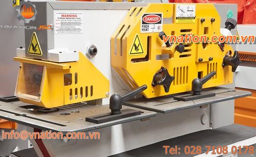 hydraulic punching and shearing machine / manual / plate / profile