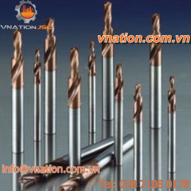 solid drilling tool / carbide / with internal coolant / step