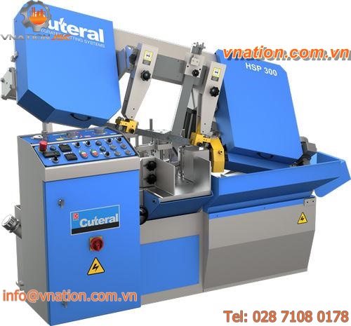 band saw / miter / high-speed / double-column