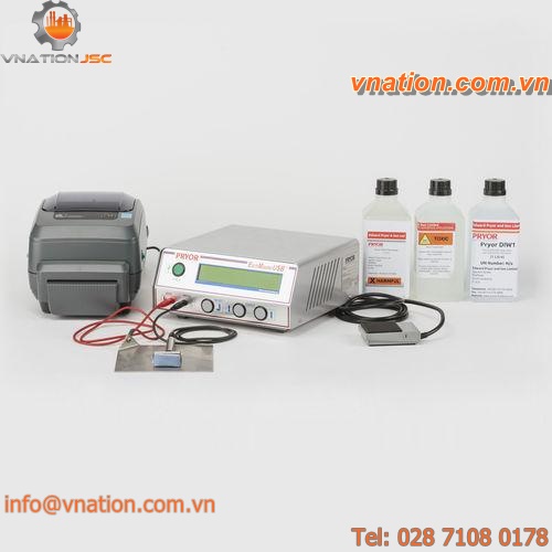 electrochemical engraving system / data matrix / portable