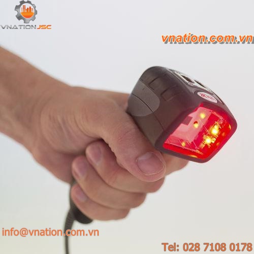 hand data matrix and barcode reader / laser / 1D / 2D
