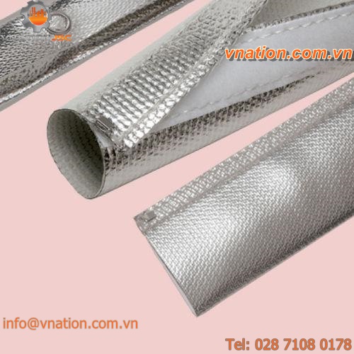 flexible sleeve / zip-closing / thermal protection / heat-reflective
