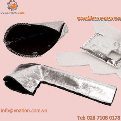 flexible sleeve / zip-closing / tubular / woven
