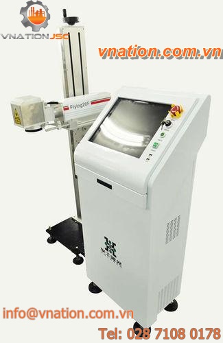 CNC cutting machine / pulsed fiber laser / engraving / marking