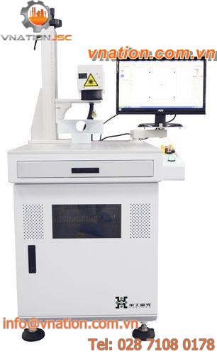 laser engraving machine / fiber laser / for metal / automatic