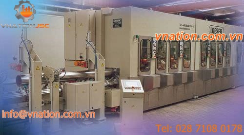 centerless grinding machine / numerical control / polishing / deburring