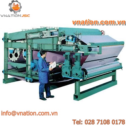 belt filter press / automatic / for sludge treatment / high-pressure