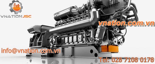 diesel engine / turbocharged / for generator sets / 4-stroke