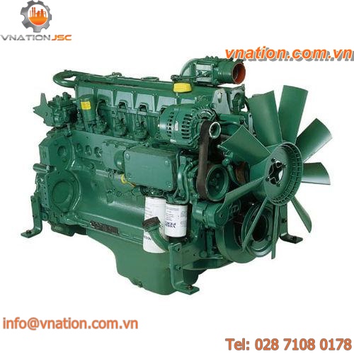 diesel engine / turbocharged / oil-cooled