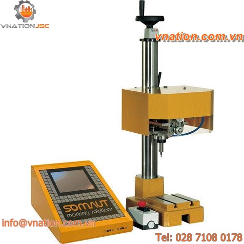 dot peen marking machine / bench-top / pneumatic / manual