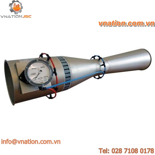 Venturi flow meter / metal tube / for liquids