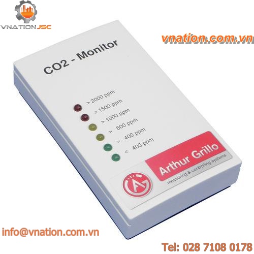 detector / carbon dioxide / NDIR / indoor / for ambient air monitoring